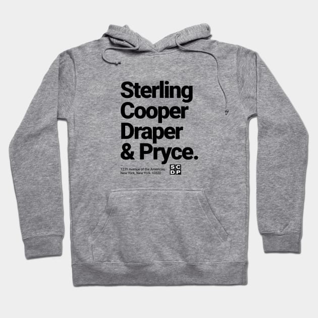 Sterling, Cooper, Draper & Pryce Hoodie by BodinStreet